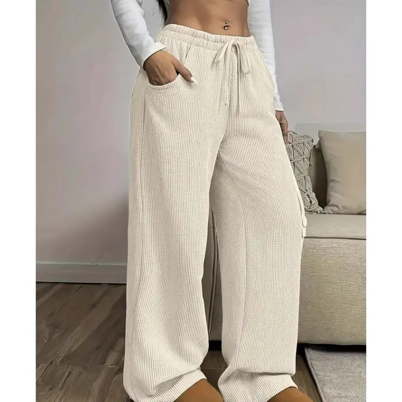 Calça Feminina Comfy Cintura Alta com Elastano