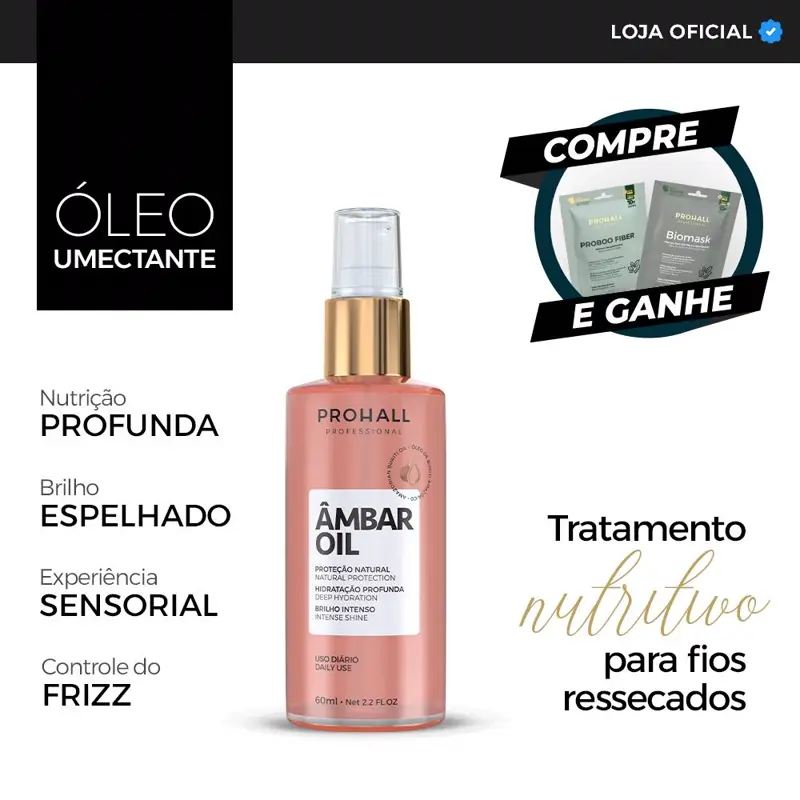Óleo Finalizador Capilar Brilho Espelhado 60ml