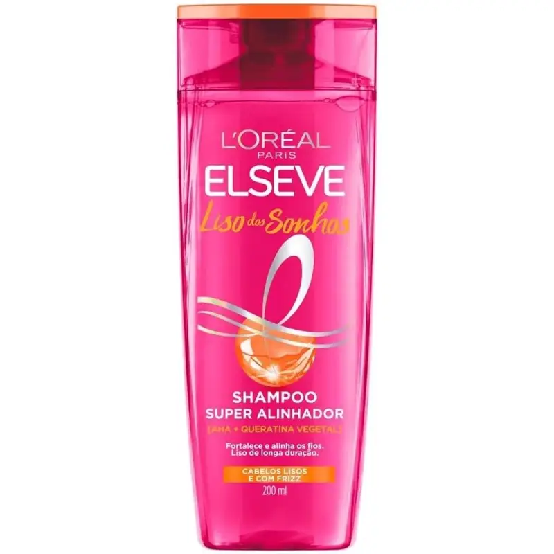 Shampoo L'Oréal Elseve Liso dos Sonhos 200ml